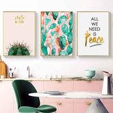 Painting by Numbers Cactus forest